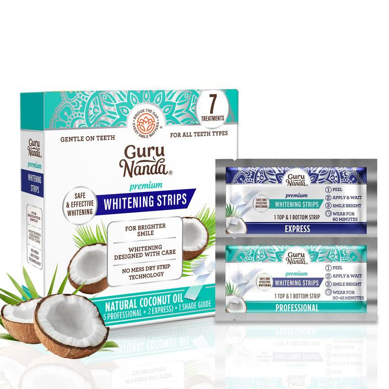 Gurunanda Whitening Strips (7-Day Treatment)